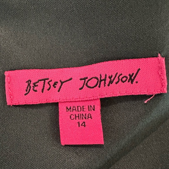 Elegant Betsy Johnson Green Sleeveless Dress Size 14 - Picture 14 of 16